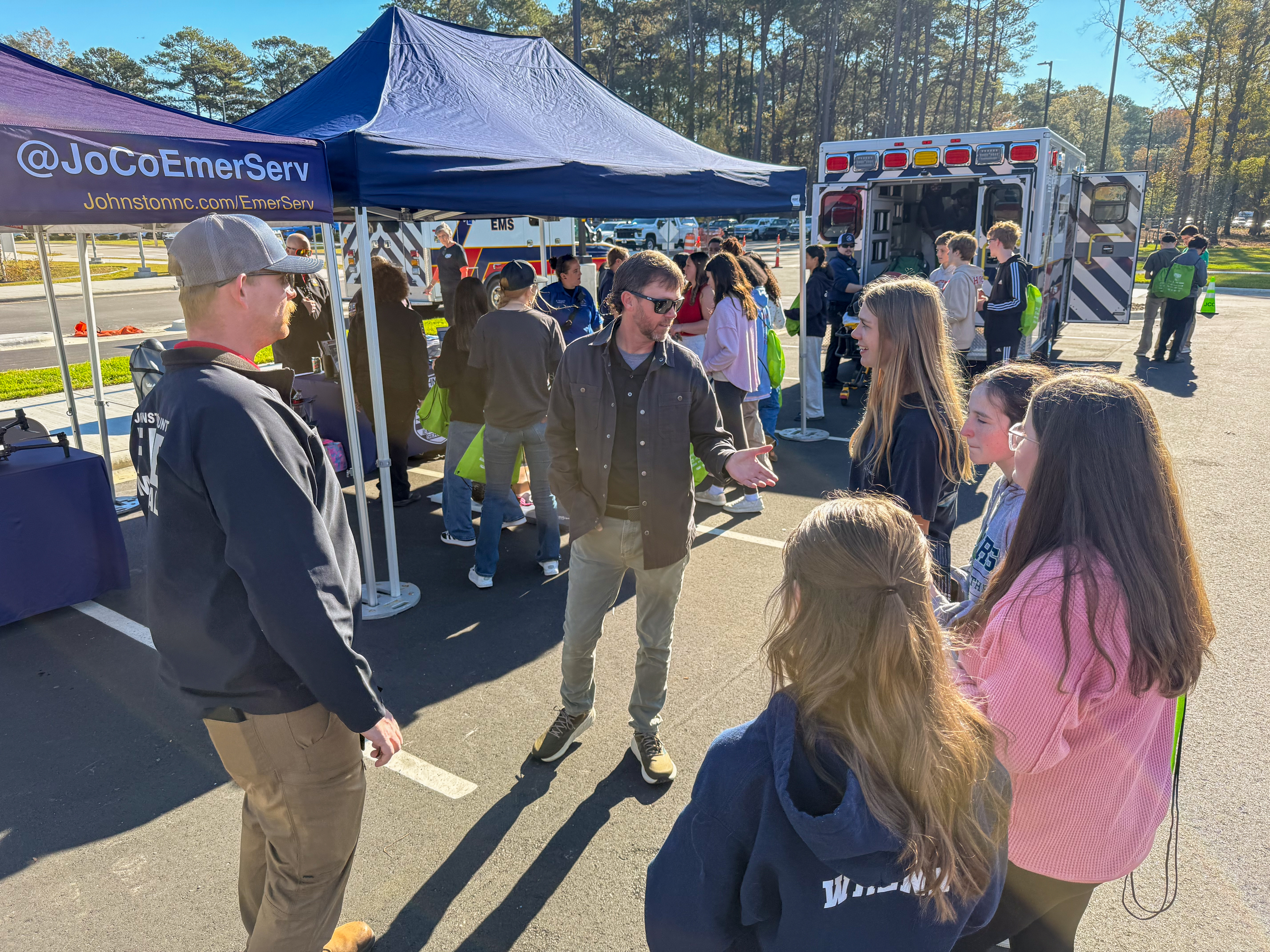 Middle School Students Explore Emergency Services Careers at JOCO WORKS